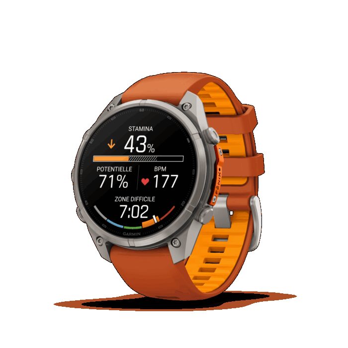 Montre Garmin Fenix 9 Pro inReach 47 mm Titanium – Image 4
