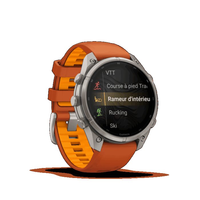 Montre Garmin Fenix 9 Pro inReach 47 mm Titanium – Image 5