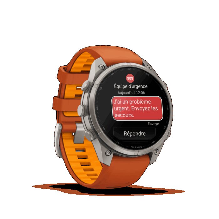 Montre Garmin Fenix 9 Pro inReach 47 mm Titanium – Image 9