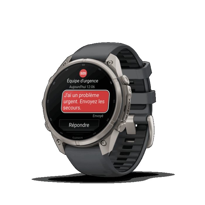 Montre Garmin Fenix 9 Pro inReach 47 mm Titanium – Image 3