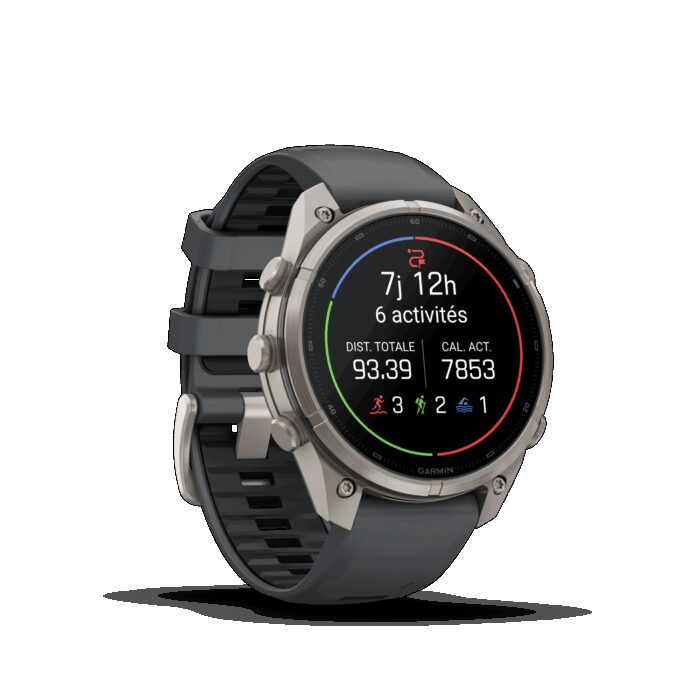 Montre Garmin Fenix 9 Pro inReach 47 mm Titanium – Image 6