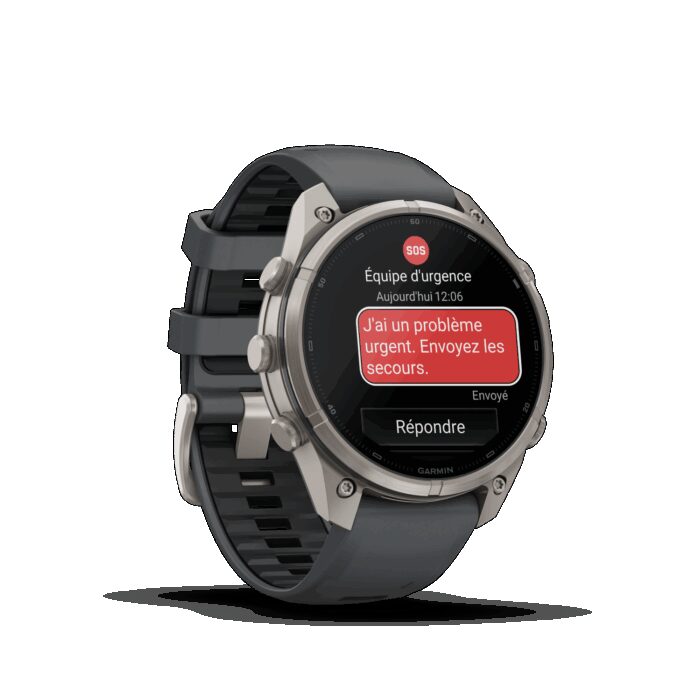 Montre Garmin Fenix 9 Pro inReach 47 mm Titanium – Image 9