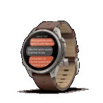 Montre Garmin Fenix 9 Pro inReach 47 mm Titanium Cuir – Image 5