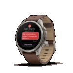 Montre Garmin Fenix 9 Pro inReach 47 mm Titanium Cuir – Image 6