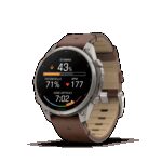 Montre Garmin Fenix 9 Pro inReach 47 mm Titanium Cuir – Image 7