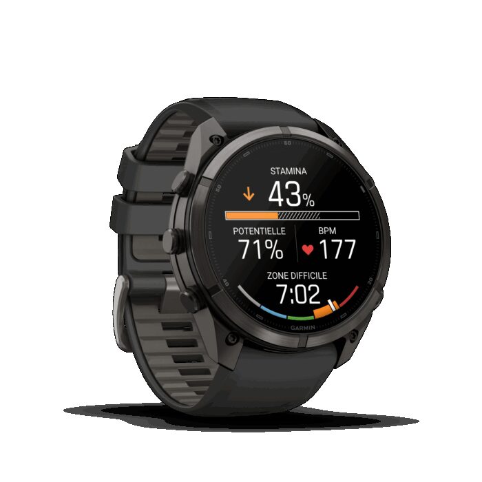 Montre Garmin Fenix 9 Pro inReach 51 mm Titane DLC – Image 10