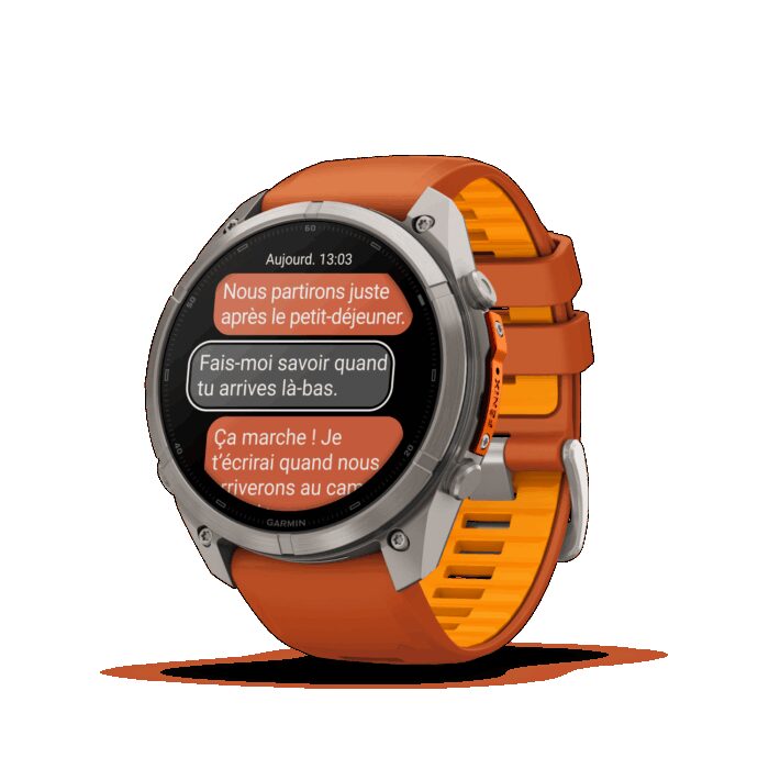Montre Garmin Fenix 9 Pro inReach 51 mm Titanium – Image 2