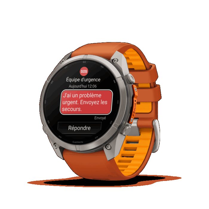Montre Garmin Fenix 9 Pro inReach 51 mm Titanium – Image 3