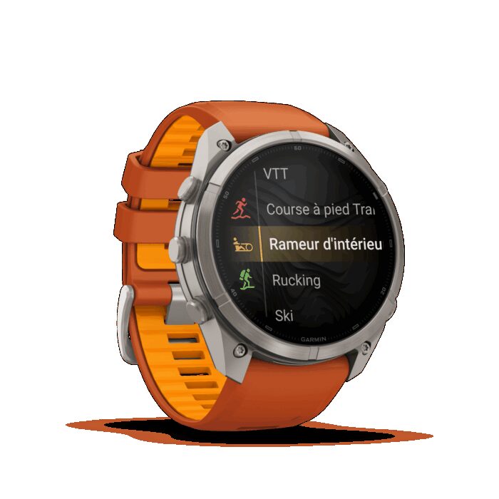 Montre Garmin Fenix 9 Pro inReach 51 mm Titanium – Image 5