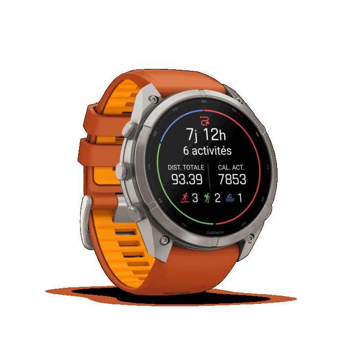 Montre Garmin Fenix 9 Pro inReach 51 mm Titanium – Image 6