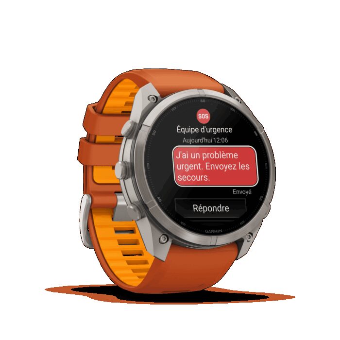 Montre Garmin Fenix 9 Pro inReach 51 mm Titanium – Image 9