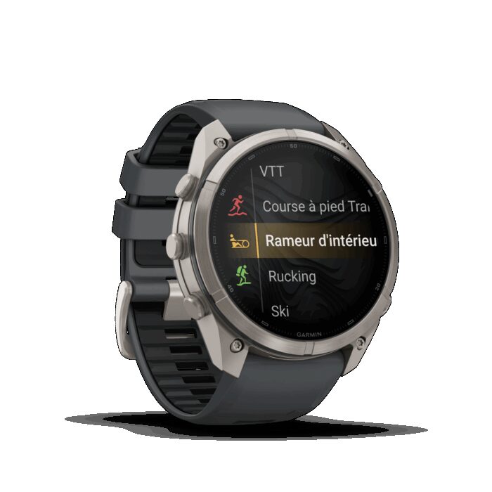 Montre Garmin Fenix 9 Pro inReach 51 mm Titanium – Image 5