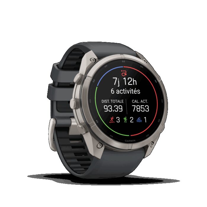 Montre Garmin Fenix 9 Pro inReach 51 mm Titanium – Image 6