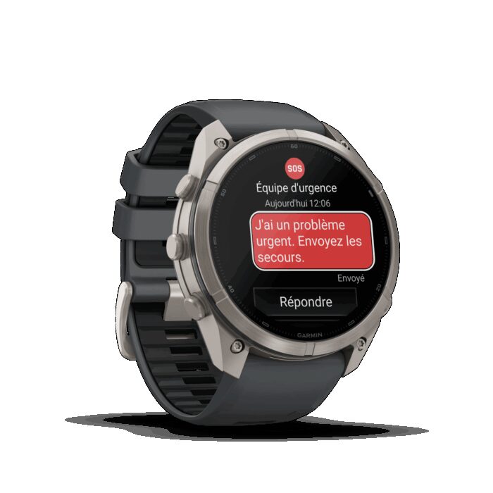Montre Garmin Fenix 9 Pro inReach 51 mm Titanium – Image 9