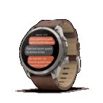Montre Garmin Fenix 9 Pro inReach 51 mm Titanium Cuir – Image 6