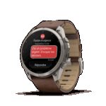 Montre Garmin Fenix 9 Pro inReach 51 mm Titanium Cuir – Image 7