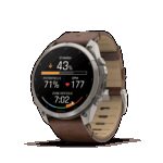Montre Garmin Fenix 9 Pro inReach 51 mm Titanium Cuir – Image 8