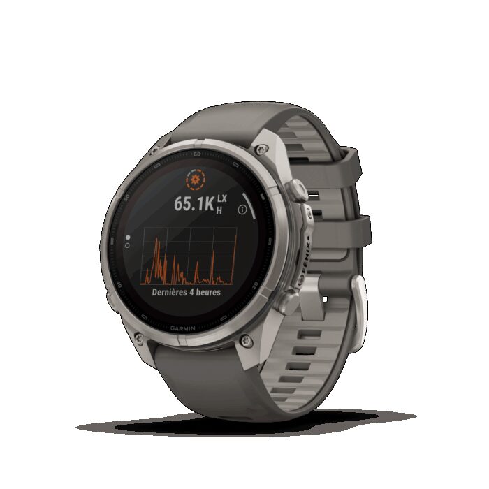Montre Garmin Fenix 9 Pro Solar inReach 47 mm Titanium – Image 3