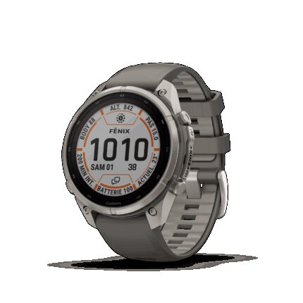Montre Garmin Fenix 9 Pro Solar inReach 47 mm Titanium