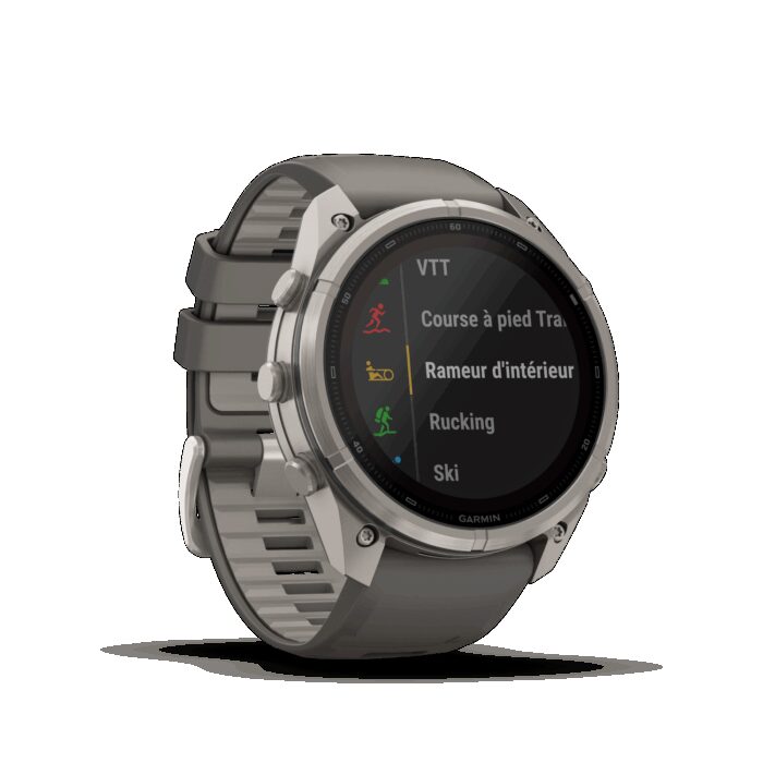 Montre Garmin Fenix 9 Pro Solar inReach 51 mm Titanium – Image 5