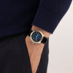Montre Hamilton Khaki Field Murph Auto 38 mm Cadran Bleu Bracelet cuir – Image 2